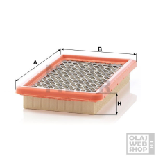 MANN-FILTER levegőszűrő C2666 levegőszűrő