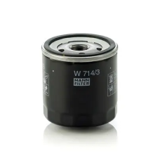 MANN-FILTER olajszűrő W 714/3 autóalkatrész