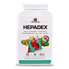 MannaVita HEPADEX Májregeneráló, Májtisztító étrend-kiegészítő, 60db vitamin és táplálékkiegészítő