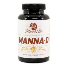 MannaVita Manna-D D3-vitamin oliva olajban 4000 NE, 120 db vitamin és táplálékkiegészítő