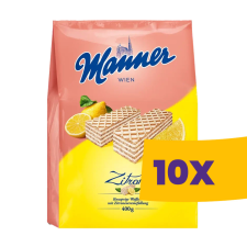 Manner Citromos ostya 400g (Karton - 10 db) csokoládé és édesség