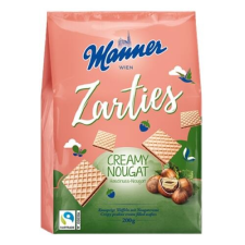 Manner Töltött ostya MANNER Zarties nugátos 200g csokoládé és édesség