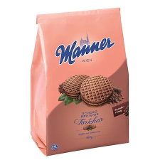 Manner Törtchen csokis-brownie krémmel töltött ostya 400 g csokoládé és édesség
