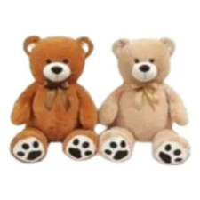 Manninger Óriás plüss maci szalaggal - 100 cm, többféle plüssfigura