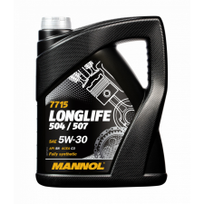 Mannol 7715 LONGLIFE 504.00 / 507.00 5W30 5L motorolaj