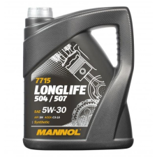 Mannol 7715 Longlife 504/507 5W-30 5L motorolaj