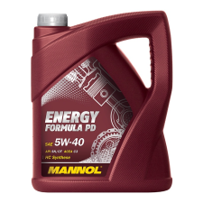 Mannol Motorolaj 5W-40 Energy Formula PD API SN/CF ACEA C3 HC Synthese 5 liter motorolaj adalék