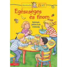 Manó Könyvek Egészséges és finom - Barátnőm, Bori foglalkoztató füzet gyermek- és ifjúsági könyv
