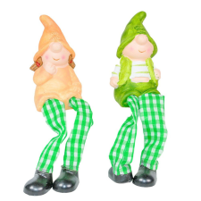  Manó sapiban lóbólábú ker. M6cm dekorációs kellék