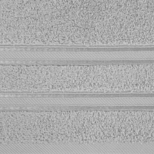  Manola csíkos törölköző Ezüst 30x50 cm lakástextília