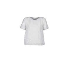 Manoush Rövid ujjú pólók COTONNADE SMOCKEE Fehér DE 32