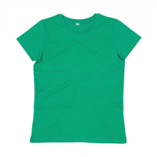 Mantis Női rövid ujjú organikus póló Mantis Women's Essential Organic T 2XL, Kelly zöld