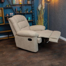 Manuális fekvőfotel, relax fotelágy bézs szövet (JNF-MANUAL-BEIGE) JN-R8053A51 bútor