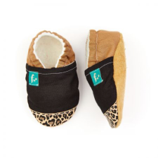 Manubaba Első lépés cipő - puhatalpú kiscipő - Leopárd gyerek cipő