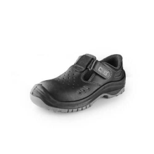 Manutan Acélvégű szandál SAFETY STEEL IRON S1, 45-ös méret munkavédelmi cipő