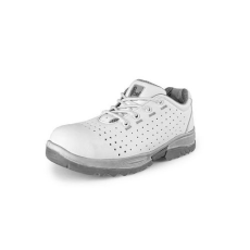 Manutan Alacsony cipő LINDEN O1, perforált, fehér, 37-es méret