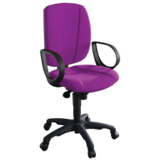 Manutan Astral II irodai székek karfával, lila forgószék