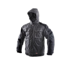 Manutan CXS IRVINE kabát, téli, férfi, szürke-fekete, 3XL-es méret munkaruha