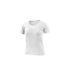 Manutan ELLA póló, női, fehér, L-es méret