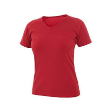 Manutan ELLA póló, női, piros, XL-es méret