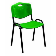 Manutan ISO műanyag étkezőszék, zöld bútor