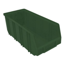 Manutan műanyag doboz 12,5 x 14,5 x 33,5 cm, zöld kerti tárolás