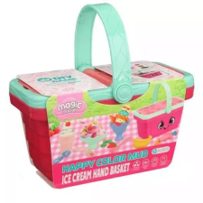 Manyuk Toys Fagylaltos piknikkosár gyurmaszett kreatív és készségfejlesztő
