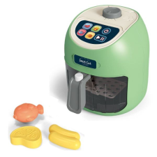 Manyuk Toys Forrólevegős sütő hang- és fényhatásokkal, színváltó ételekkel - 22 cm konyhakészlet