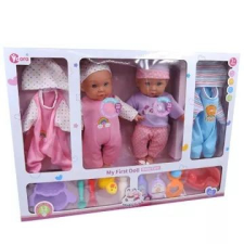 Manyuk Toys Hangot adó baba kiegészítőkkel - 35 cm baba