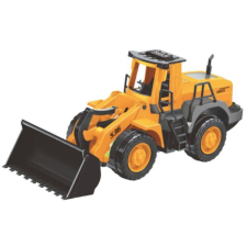 Manyuk Toys Mozgatható buldózer hang- és fényhatásokkal - 28 cm autópálya és játékautó