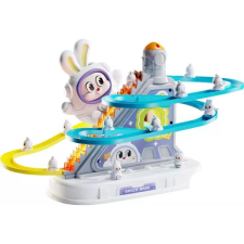 Manyuk Toys Nyuszi pályaszett fény- és hanghatásokkal autópálya és játékautó