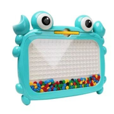 Manyuk Toys Rák alakú mágneses képkirakó játék – többféle társasjáték