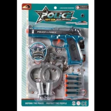 Manyuk Toys Rendőrségi szivacslövő fegyver készlet katonásdi