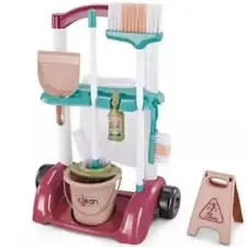 Manyuk Toys Takarító kocsi szett - 13 db-os konyhakészlet