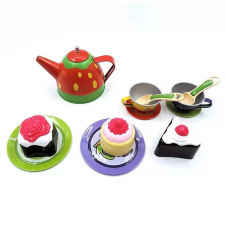 Manyuk Toys Teaparti készlet, fém konyhakészlet
