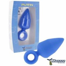  MANZZZ Putin - extra vastag anál kúp dildó (kék) anál