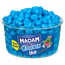 Maoam Kracher Kék Rágócukorka Pezsgőcukorral 1200g csokoládé és édesség
