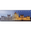Mapcards.net s.r.o. Mapcards 3D vonalzó 14cm, Budapest, Parlament