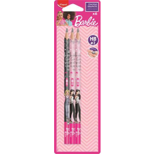 MAPED BB Grafitceruza, HB, háromszögletű, MAPED &quot;Barbie&quot;, 6 darab ceruza