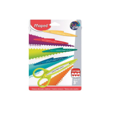 MAPED Créa Cut Cikk-cakk óvodai olló - 5 különböző minta (601006) olló