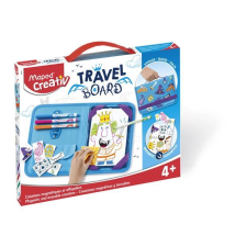 MAPED Creativ "Travel Board" kreatív készségfejlesztő fehértábla utazótáskával (IMAC969311) (IMAC969311) kreatív és készségfejlesztő