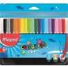 MAPED Filctoll készlet, 2 mm, kimosható, MAPED "Color'Peps Ocean", 18 különböző szín