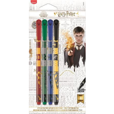 MAPED Filctoll készlet 4 db-os, Maped Harry Potter Teens filctoll, marker