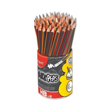 MAPED Grafitceruza radírral, ceruzatartó, HB, háromszögletű, MAPED &quot;Black\&acute;Peps&quot; ceruza