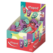 MAPED Hegyező display, egylyukú, MAPED "Boogy", vegyes színek hegyező