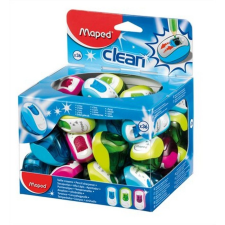 MAPED "Hegyező display, egylyukú, tartályos, MAPED ""Clean"", vegyes színek" hegyező