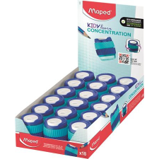 MAPED Hegyező display, egylyukú, tartályos, MAPED Kidy Learn Concentration hegyező