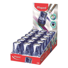 MAPED Hegyező display, kétlyukú, tartályos, MAPED &quot;Tonic&quot;, kék hegyező