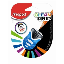 MAPED Hegyező, egylyukú, tartályos, MAPED "Clean Grip" ,vegyes színek hegyező
