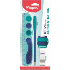 MAPED Írószer készlet, 4 darabos, MAPED "Kidy Learn Concentration" iskolai kiegészítő